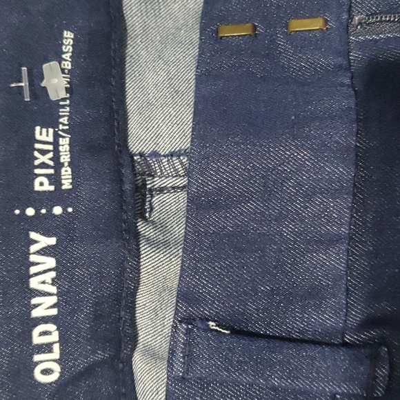 Old Navy pants womens size 6 blue Pixie trouser pant trousers pants - Picture 10 of 10